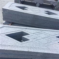 鑫华石材生产芝麻白石材桥护板可按图纸加工