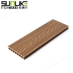 在线压花木塑地板 低碳环保材料塑木地板 防水木塑板