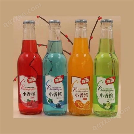 小香滨汽水饮料玻璃瓶装果味草莓苹果蓝莓橙子味碳酸饮料