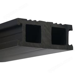 节能木塑附框 pvc材质 黑色门副框棕色 定位带槽附框  90系列附框订购 工厂直发价格