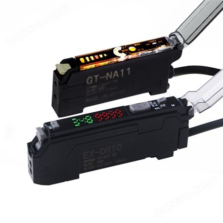 极电气光纤放大器光纤传感器DN10双数对射漫反射感应光电开关探头