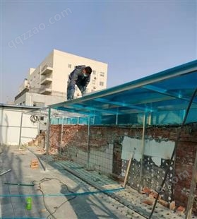 北京专业承接防火岩面彩钢房钢化玻璃阳光房雨棚
