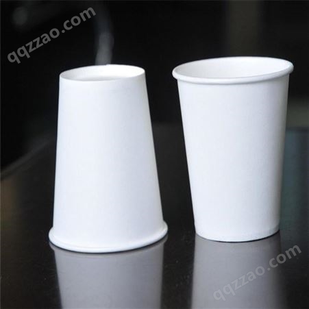 一次性纸杯 加厚广告饮茶水杯定制 可制作杯托 加印logo
