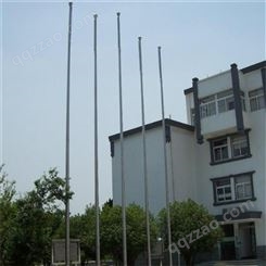 贵州幼儿园学校用锥形旗杆 电动升降  8米9米12米  可定制