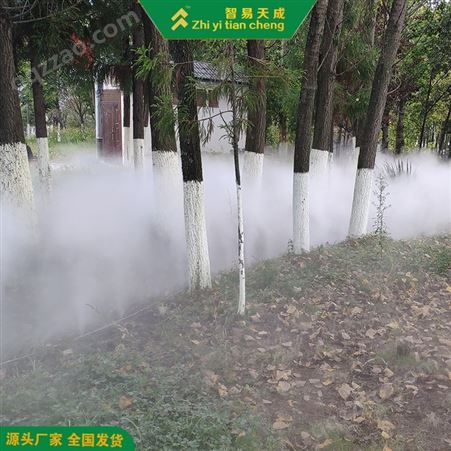 岳阳园林雾森喷雾系统安装公司 房地产售楼处人造雾 智易天成