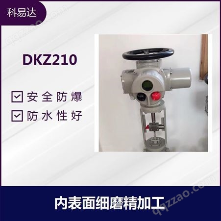 DKZ210 气体压缩性大 关闭时有弹性 有效减少磨损 运行稳定性佳