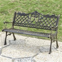 户外公园椅长椅子铸铁铸铝