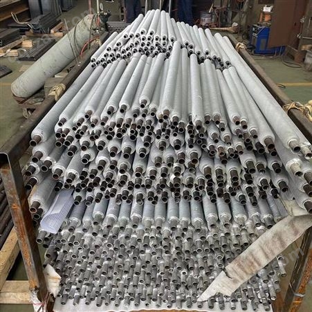 辊道炉冷却翅片管雪隆订做 工业轧辊炉烟气用304规格 8060型用管