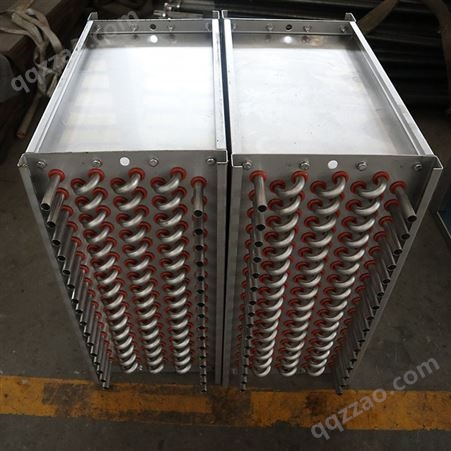大型双金属铝轧散热器 非标空气散热器定制 印刷机复合机专用