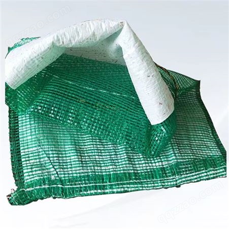 护坡植生网袋 生态袋 自带抽绳 承重70斤不破 绿化边坡可长草