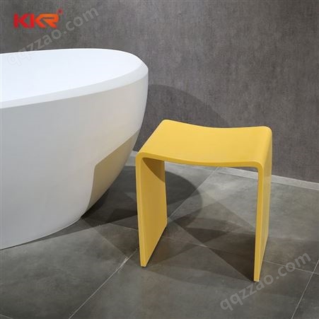 KingKonree亚克力人造石浴室凳酒店家用沐浴房卫浴凳多颜色选择