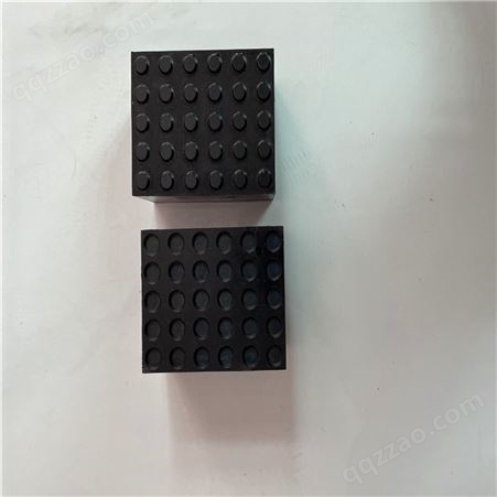 橡胶缓冲块 定制矩形橡胶减震 防震垫块 防撞块 超尔