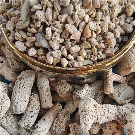 珊瑚砂 混凝土用碎颗粒 水族过滤材料 平衡ph值 珊瑚石