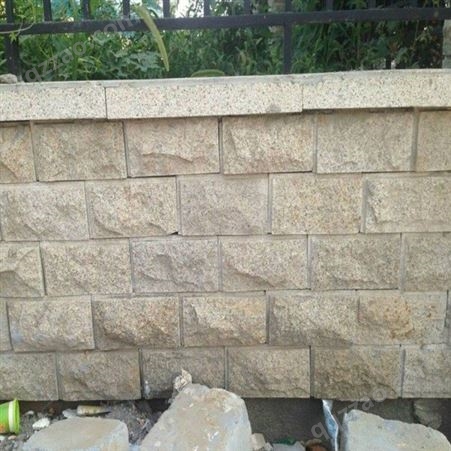 悦骐石业 墙壁石黄锈石 黄锈石板材