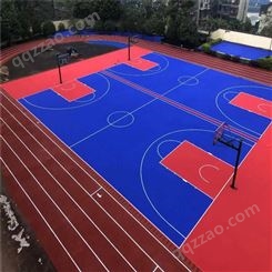 河北 天津直选武清环保硅PU篮球场 塑胶网球场 奥健供应