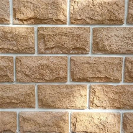 灰色PU蘑菇石 人造外墙砖规格200*400 仿古文化石 巧石匠石材
