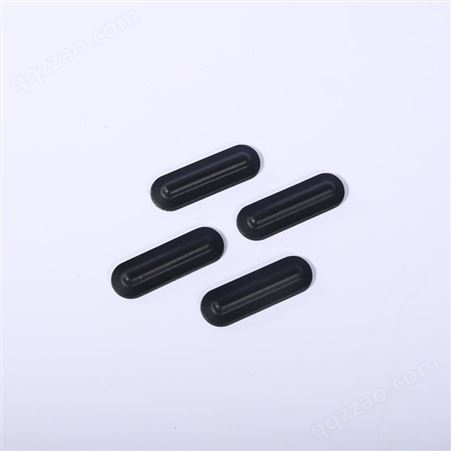定制硅胶脚垫黑色透明防水硅胶垫片自粘长条形橡胶脚垫加工