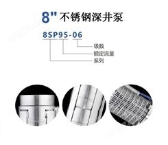 YOPO-8SP95系列不锈钢深井潜水泵/8SP95-5