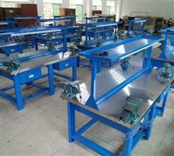 广东钳工台厂家 车间重型钢板工作台 注塑机操作台订做