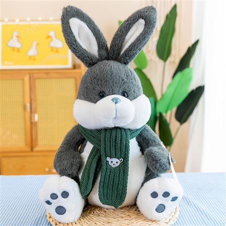 麦芽兔公仔可爱邦尼兔毛绒玩具送儿童礼物小兔子玩偶