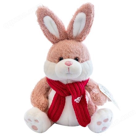 麦芽兔公仔可爱邦尼兔毛绒玩具送儿童礼物小兔子玩偶