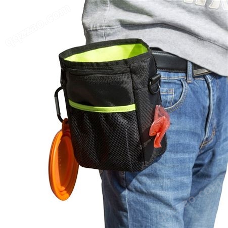高档宠物训练袋零食包可当肩带腰带大容量多口袋零食袋