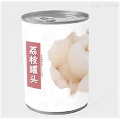 荔枝罐头出售 新鲜水果荔枝罐头供应商 双福