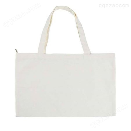 帆布袋定做印LOGO棉布包手提购物袋订购印字棉布袋横版礼品袋