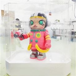东莞飞剑亚克力工厂订制手办展示盒人偶模型包装盒透明亚克力盒子